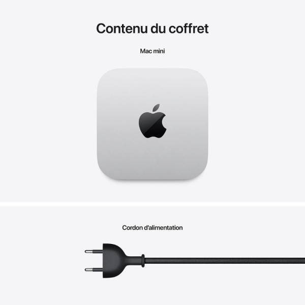 MAC MINI 16 GO 512 GO SSD M4 ARGENT