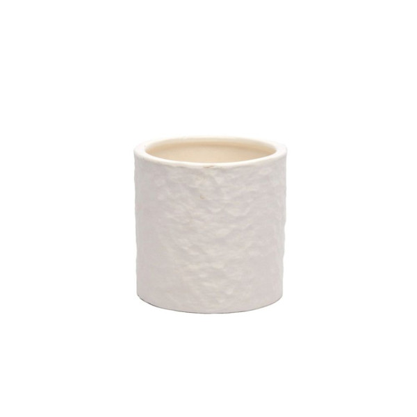 POT SDB BRUTE  BLANC 8,1 CM BLANC