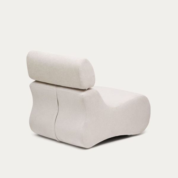 FAUTEUIL CLUB CHENILLE PERLE