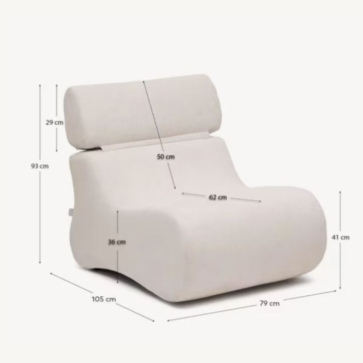 FAUTEUIL CLUB CHENILLE PERLE