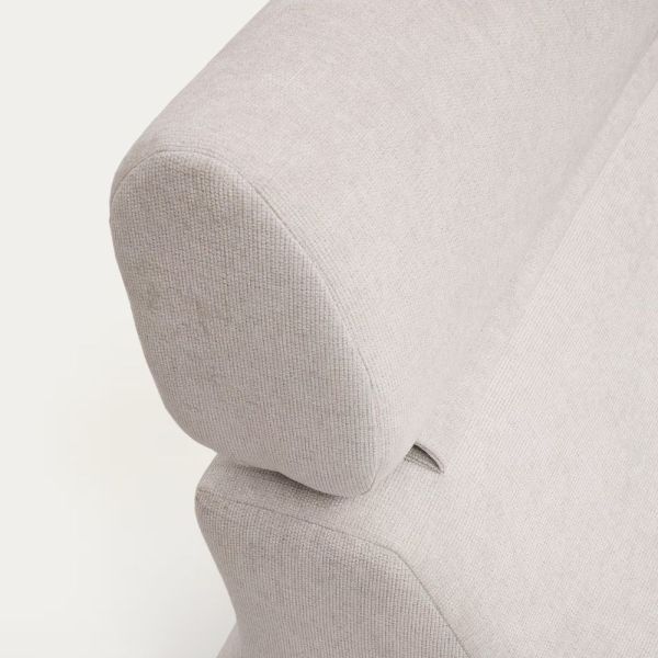 FAUTEUIL CLUB CHENILLE PERLE
