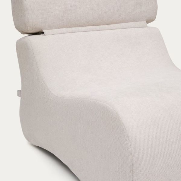 FAUTEUIL CLUB CHENILLE PERLE