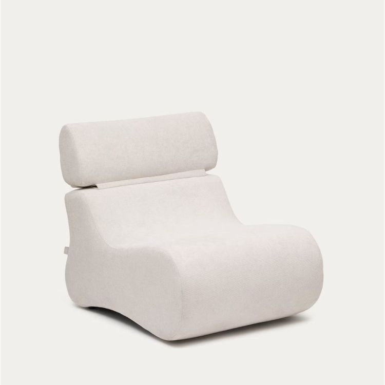 FAUTEUIL CLUB CHENILLE PERLE