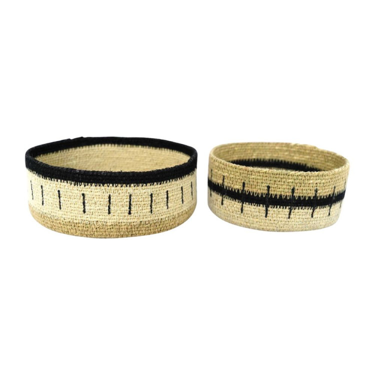 SET 2 PANIERS LILONG NOIR