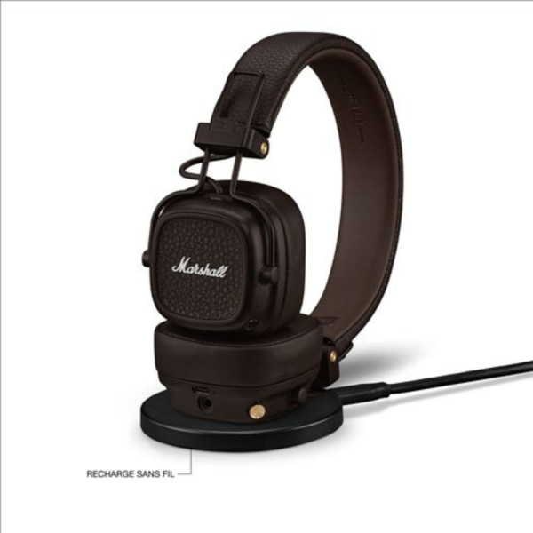 CASQUE BLUETOOTH MAJOR V MARRON
