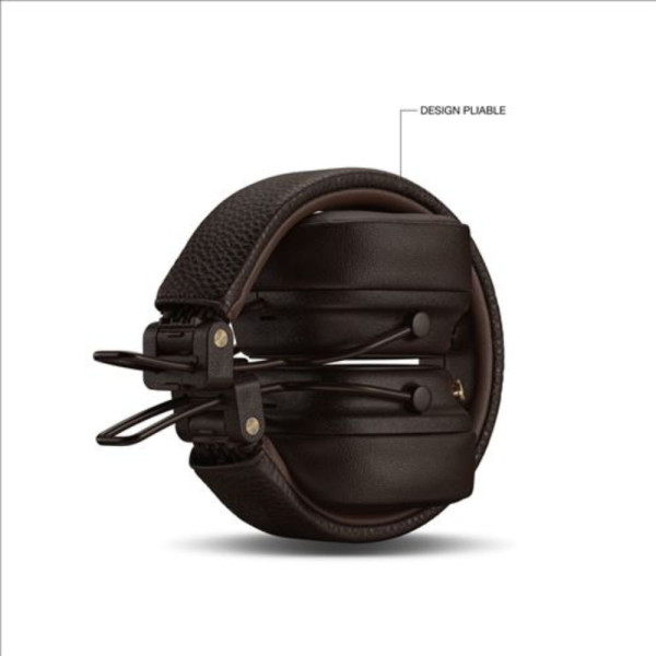 CASQUE BLUETOOTH MAJOR V MARRON
