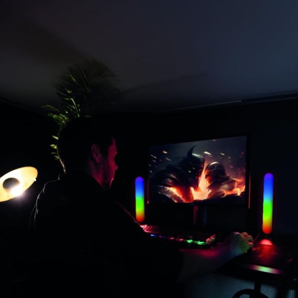 BARRE LUMINEUSE GAMING LED FLAME