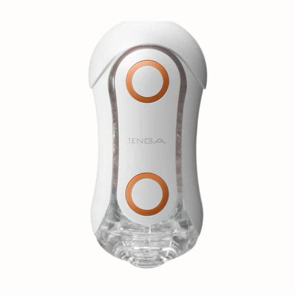 GAINE DE MASTURBATION FLIP ORB POUR HOMME ORANGE CRASH