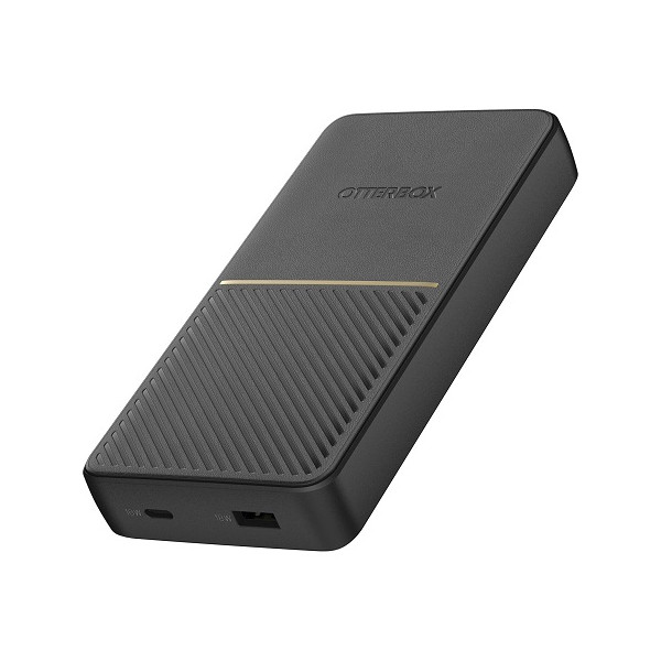 10,000 MAH USB-A & USB-C BLACK EXTERNAL BATTERY