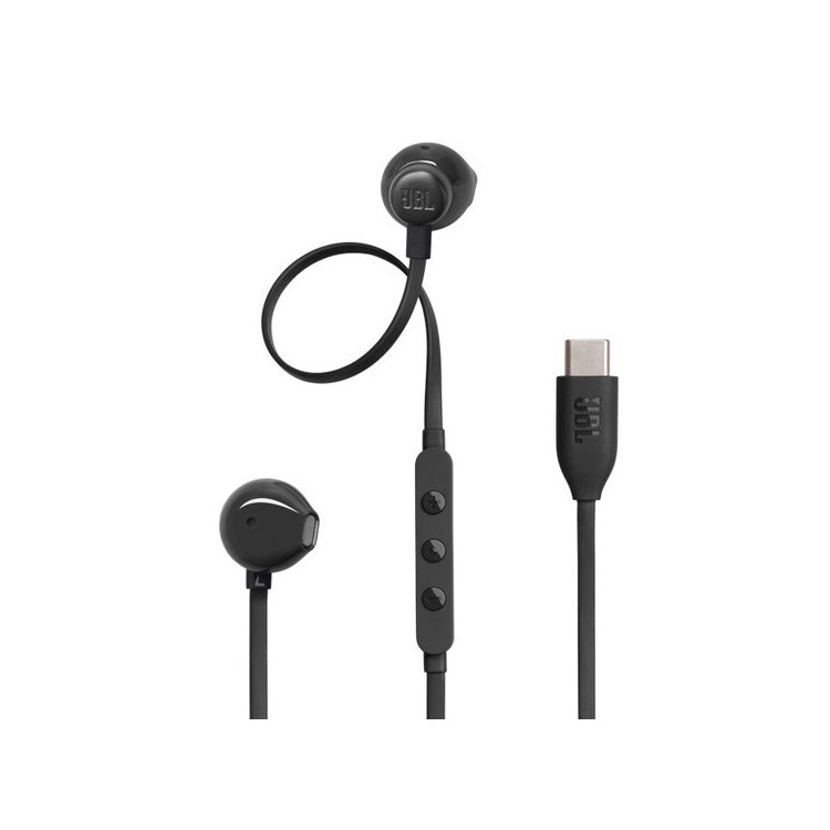 TUNE 305C USB-C WIRED EARPHONES BLACK