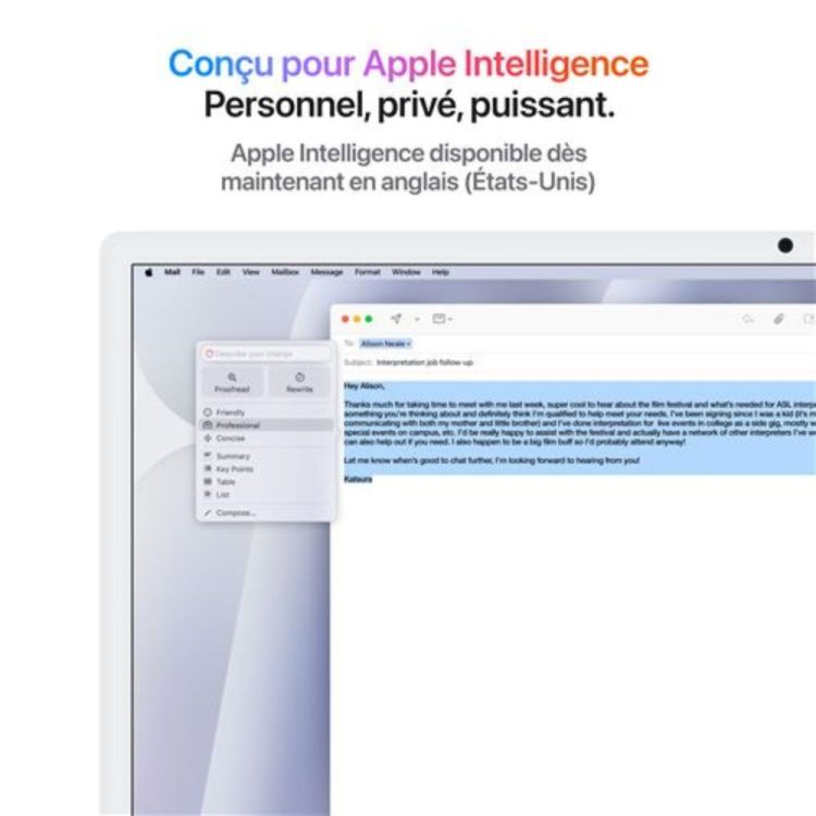 IMAC 24'' M4 256 GO 16 GO 8 COEURS GPU ARGENT