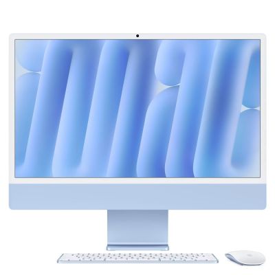 IMAC 24'' M4 256 GO 16 GO 8 COEURS GPU BLEU