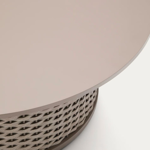 TABLE BASSE EXTERIEUR SEDALIS 99 CM CORDE