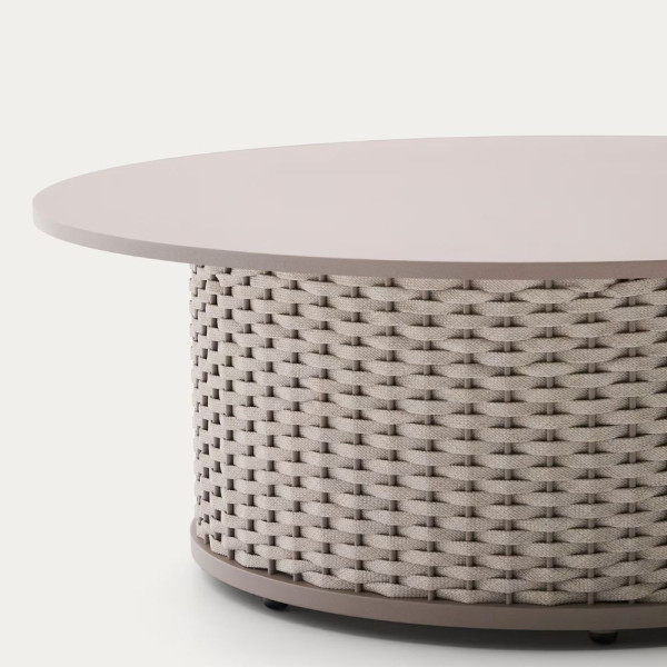 TABLE BASSE EXTERIEUR SEDALIS 99 CM CORDE