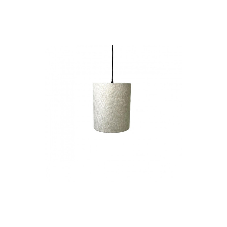 SUSPENSION 4994 28X23 CM BOUCLETTE BLANC