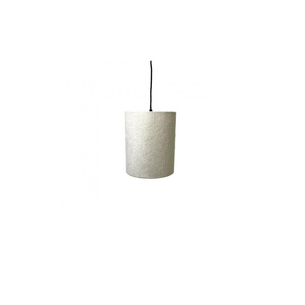 SUSPENSION 4994 28X23 CM BOUCLETTE BLANC
