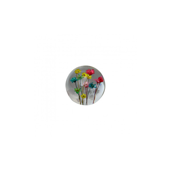 BOULE DE CRISTAL FLEURS BRESILIENNES
