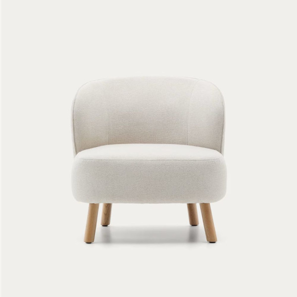 FAUTEUIL ULIT CHENILLE PIEDS FINITION HETRE - 1 COLIS