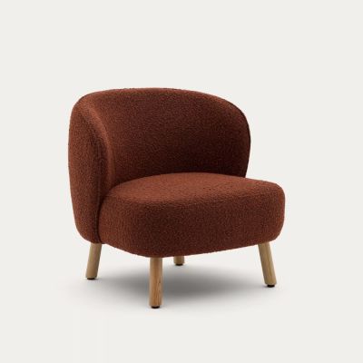 FAUTEUIL ULIT BOUCLETTE PIEDS FINITION HETRE - 1 COLIS