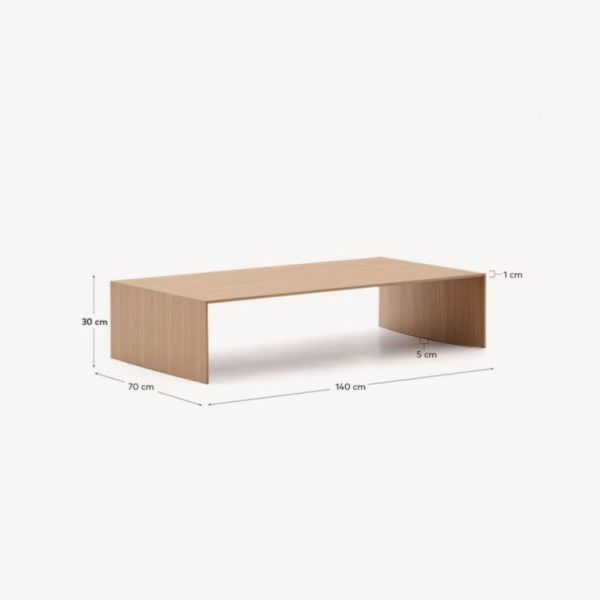 TABLE BASSE LITTO 140 X 70 CM