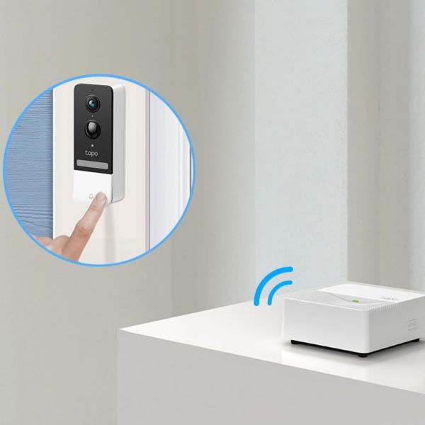 SMART HUB AVEC SONNERIE TAPO H200 POUR CAMERAS/CAPTEURS/BOUTONS
