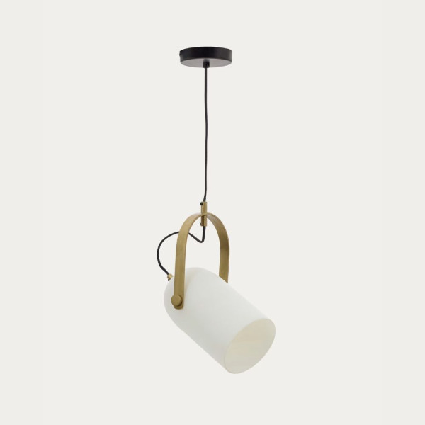 PLAFONNIER REISY 14CM  EN VERRE DEPOLI
