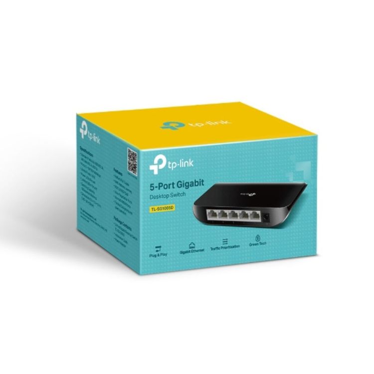 SWITCH SWITCH TL-SG1005D 5 PORTS 1 GBIT/S