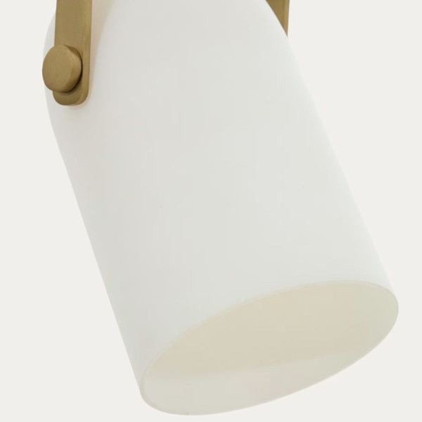 PLAFONNIER REISY 14CM  EN VERRE DEPOLI