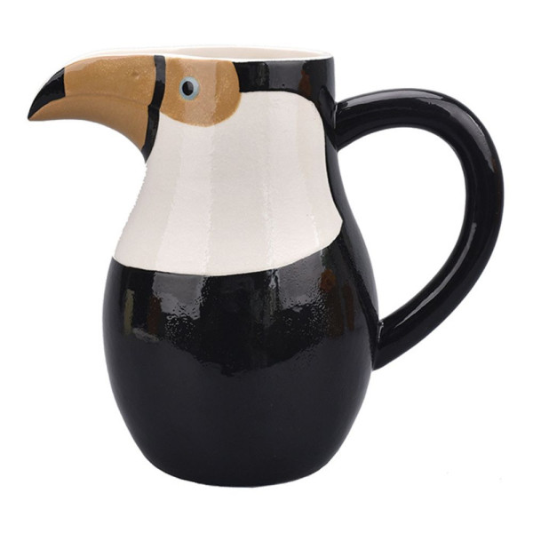 BLACK TOUCAN PITCHER 21 CM