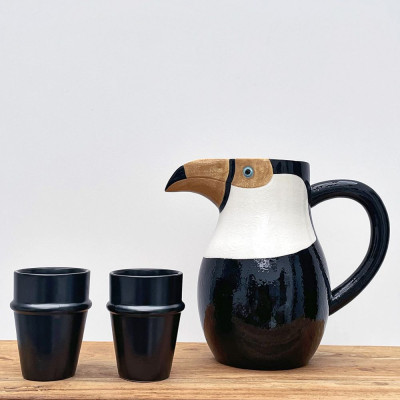 PICHET TOUCAN NOIR 21 CM 2