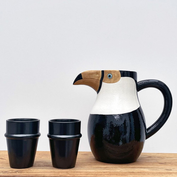 PICHET TOUCAN NOIR 21 CM