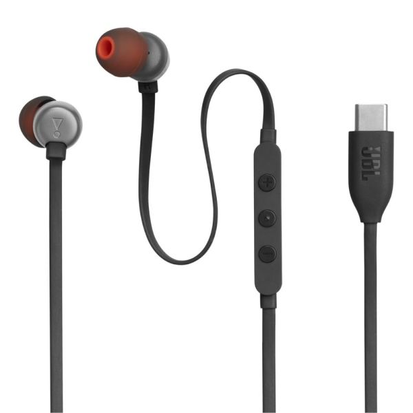 ECOUTEURS TUNE 310C FILAIRES HI-RES USB-C NOIR