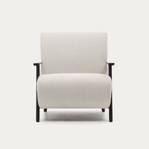 FAUTEUIL MEGHANCHENILLE PERLE FINITION WENGE