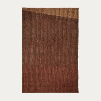 TAPIS MANDI 200 X 300 CM JUTE TERRACOTTA