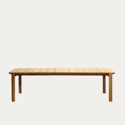TABLE ICARO 220 X 102 CM BOIS DE TECK