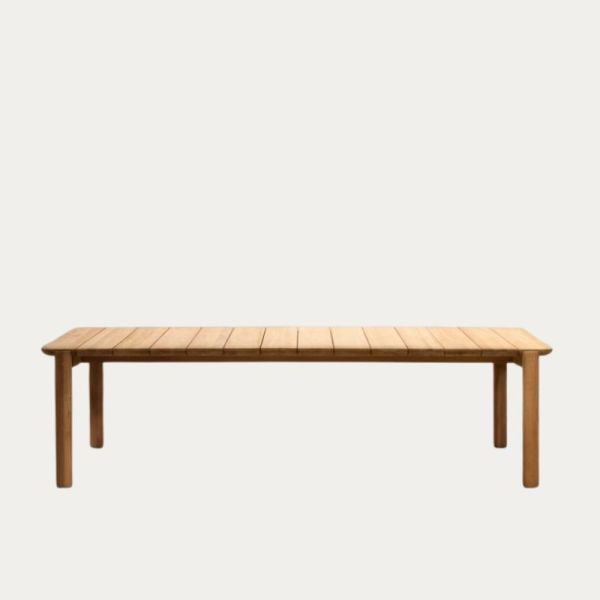 TABLE ICARO 220 X 102 CM BOIS DE TECK