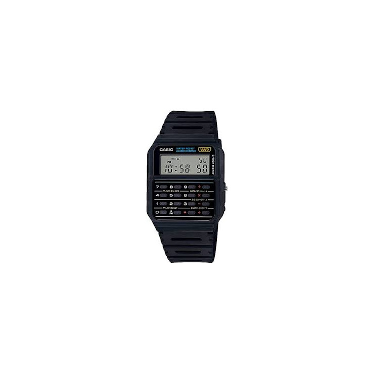 VINTAGE CALCULATOR WATCH EDGY CA-53W-1ER BLACK