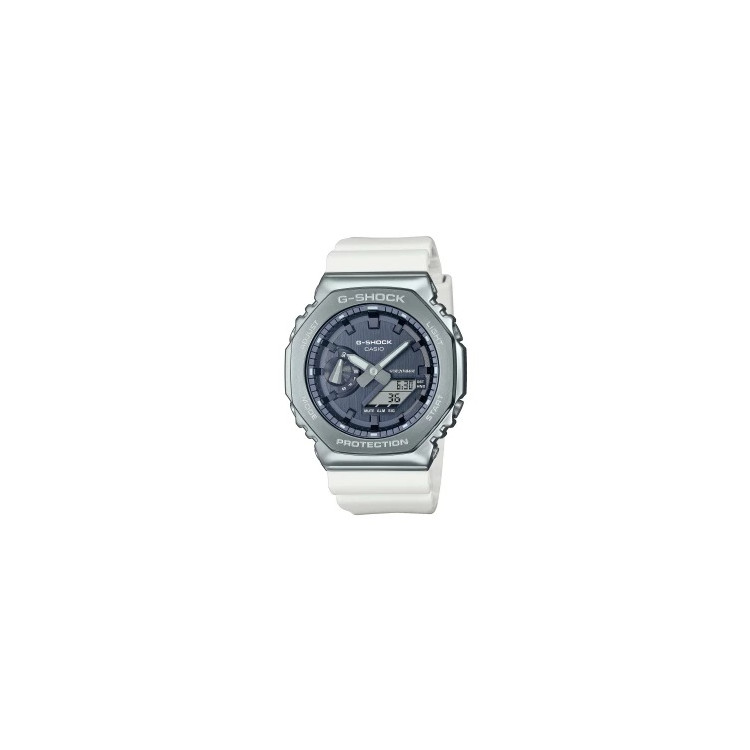 MONTRE HOMME G-SHOCK CLASSIC 2100WS METAL ARGENT