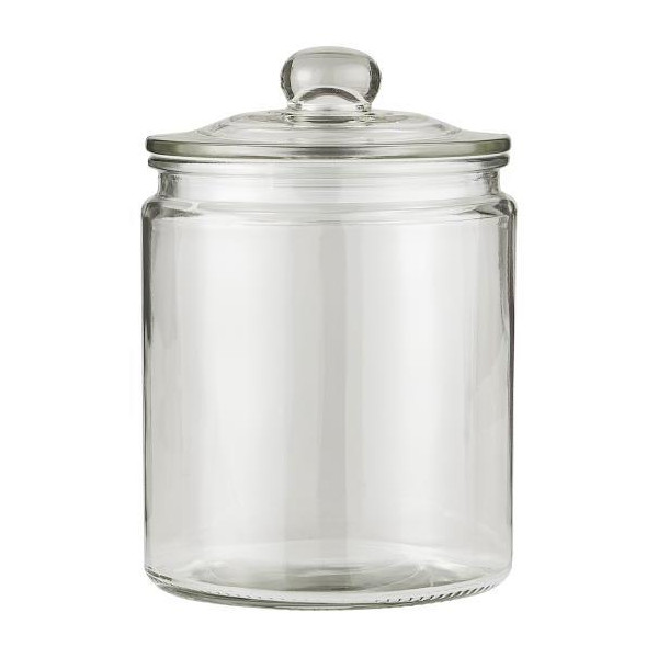 STORAGE JAR WITH GLASS LID 1.9L