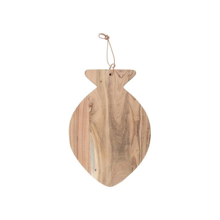 ROUND FISH CUTTING BOARD ACCACIA WOOD