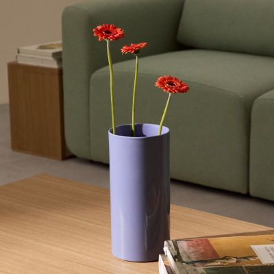 VASE ELOVA 30 CM CERAMIQUE BLEUE 2