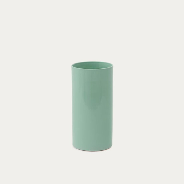 VASE ELOVA 24 CM CERAMIQUE TURQUOISE