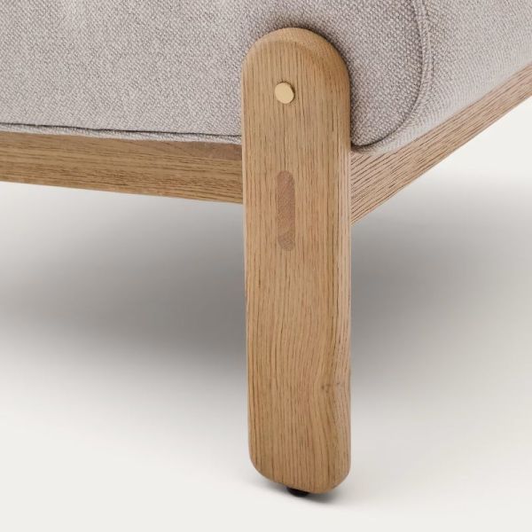 FAUTEUIL MAGIRA BOUCLETTE EN BOIS DE CHENE