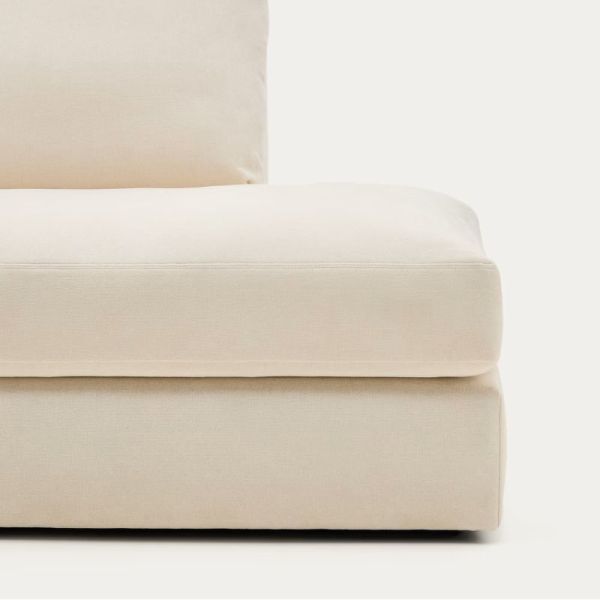 CANAPE 5PLDEHOUSSABLE ALEA CHENILLE 340 CM CHENILLE ECRUE