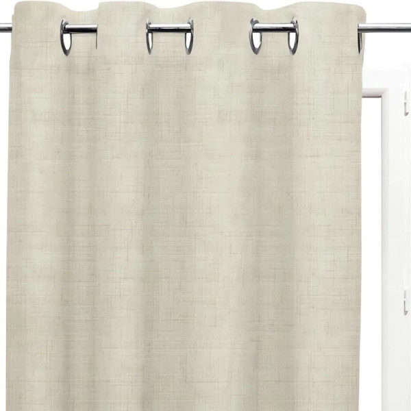 BLACKOUT CURTAIN WITH EYELET 135X250 CM MOKA