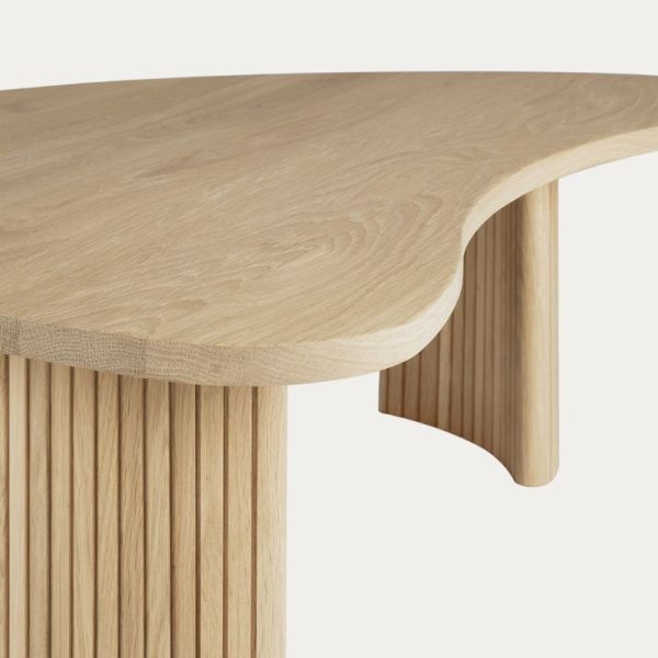 TABLE BASSE 90 CM X 61 CM BOOMERANG CHENE 