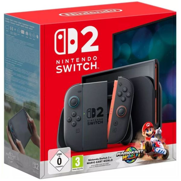 CONSOLE SWITCH 2 + MARIO KART WORLD