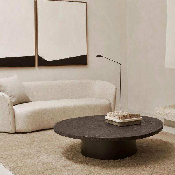 CANAPE ELLIPSE PAR JACQUES DENEEF