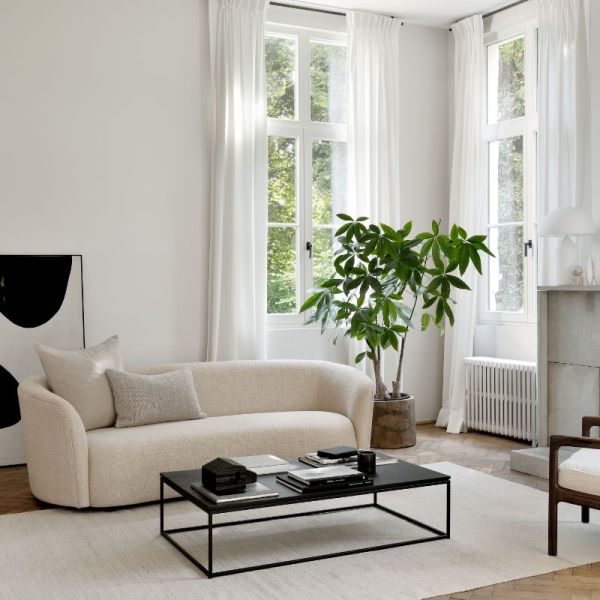 CANAPE ELLIPSE PAR JACQUES DENEEF