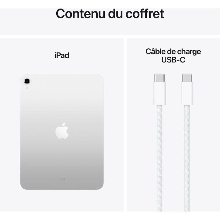 IPAD AIR 11 WIFI 256GO M3 ARGENT 2025